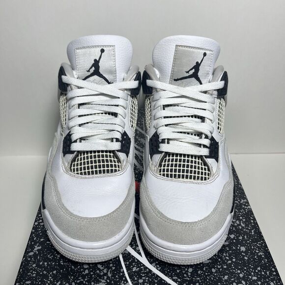 Size 8 - Jordan 4 Retro Mid Military Black